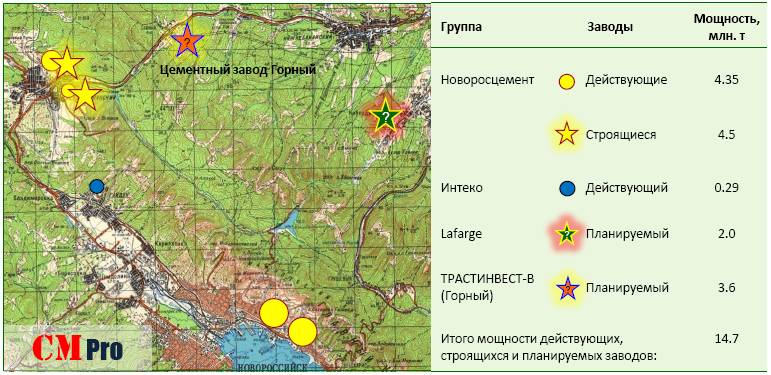 Карта верхнебаканский новороссийск поселок